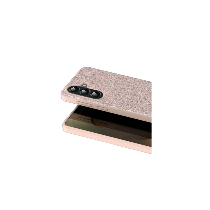 Onegif Samsung Galaxy A17 5g Bright Simli Kapak - Pembe