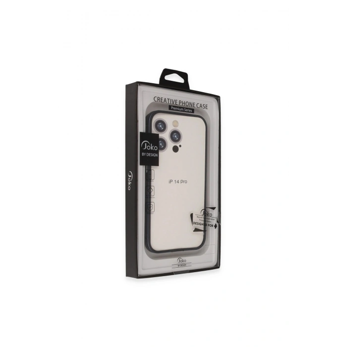 Joko İphone 14 Pro Max Land Bumper Koruma Kapak - Titan Gri