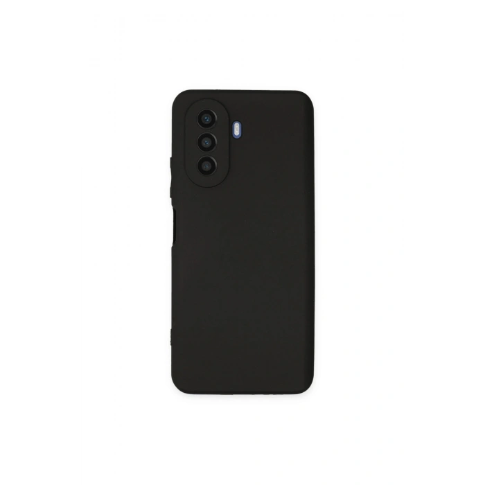 Huawei Nova Y70 Kılıf First Silikon - Siyah