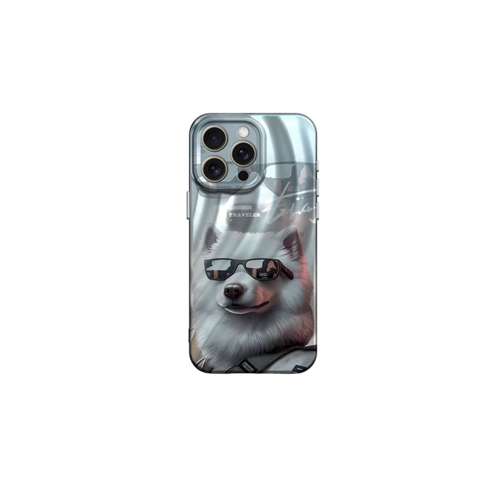 İphone 14 Pro Kılıf Crew Desenli Kapak - Köpek