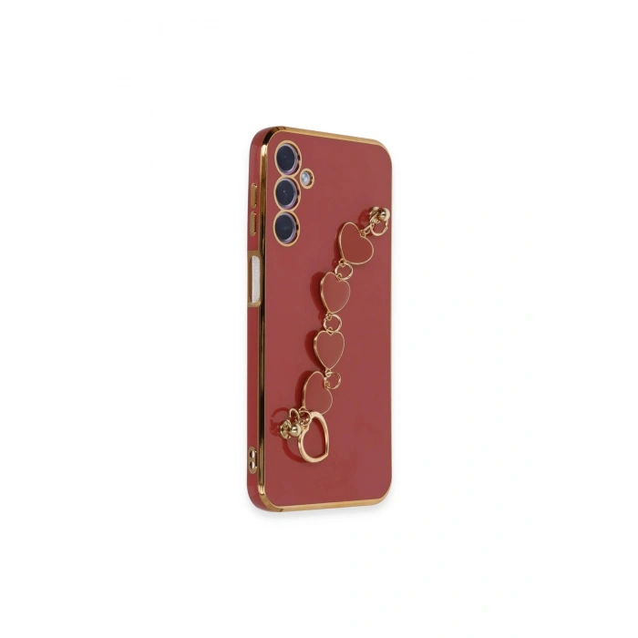 Samsung Galaxy A24 4g Kılıf Esila Silikon - Kırmızı