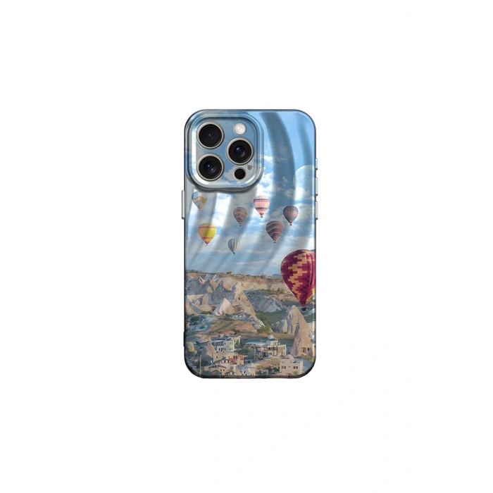 İphone 13 Pro Kılıf Crew Desenli Kapak - Kapadokya