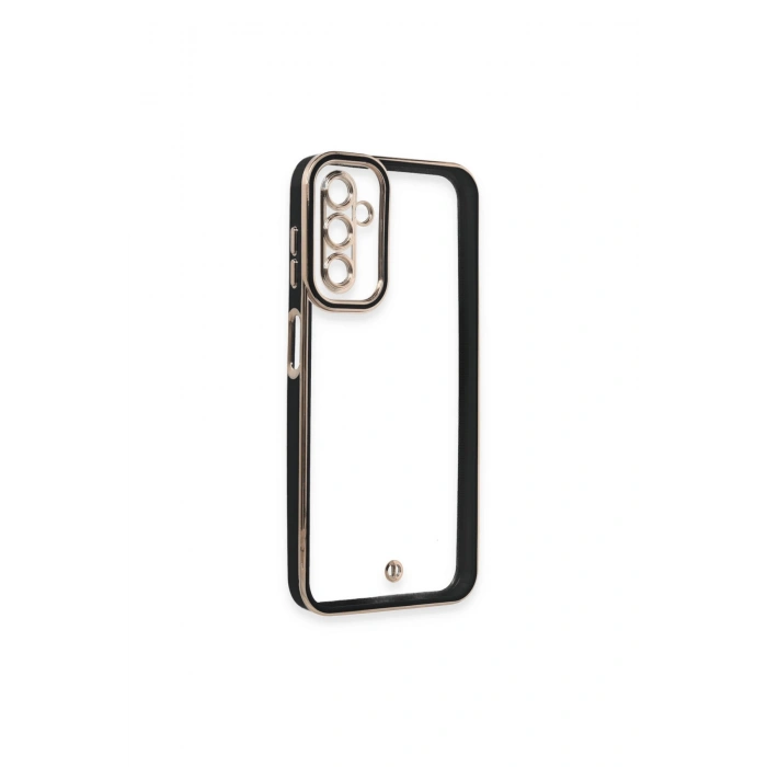 Samsung Galaxy A14 4g Kılıf Liva Lens Silikon - Siyah