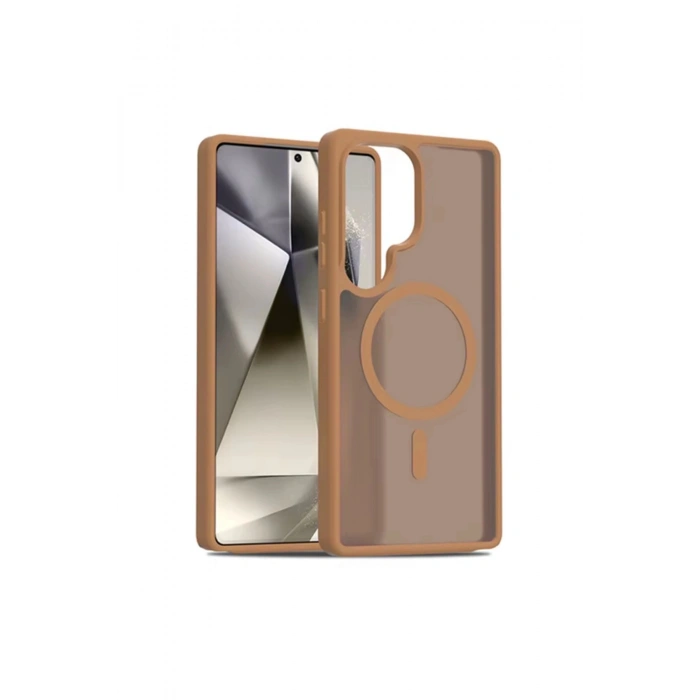Joko Samsung Galaxy S25 Ultra Jota Magsafe Kapak - Çöl Titanyum