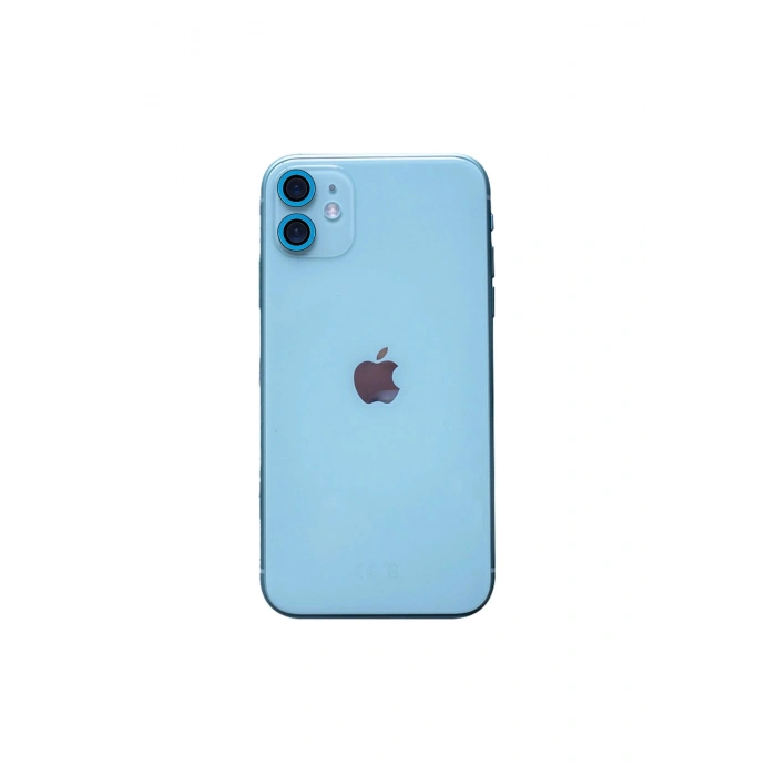 İphone 11 Neon Fosforlu Kamera Lens - Mavi