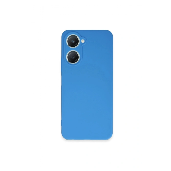 Vivo Y18 Kılıf First Silikon - Mavi