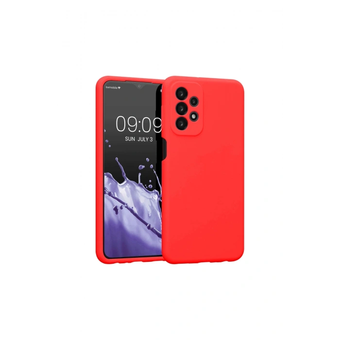 Samsung Galaxy A23 4g Kılıf First Silikon - Kırmızı