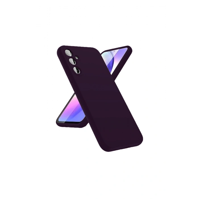 Samsung Galaxy A24 4g Kılıf First Silikon - Mor