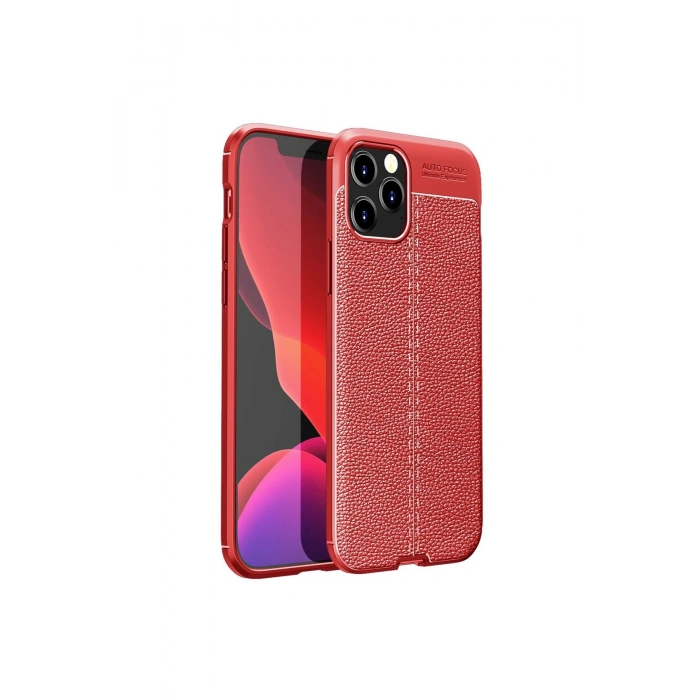 İphone 12 Pro Kılıf Auto Focus Kapak - Kırmızı