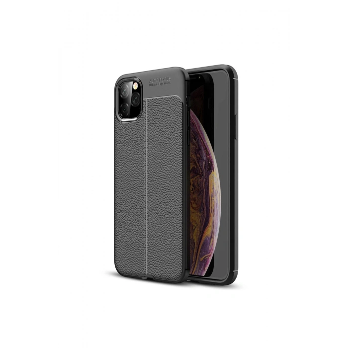 İphone 11 Pro Max Kılıf Auto Focus Kapak - Siyah