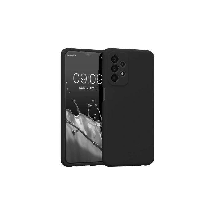Samsung Galaxy A53 5g Kılıf First Silikon - Siyah
