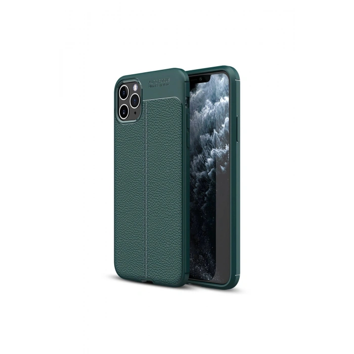 İphone 11 Pro Max Kılıf Auto Focus Kapak - Yeşil