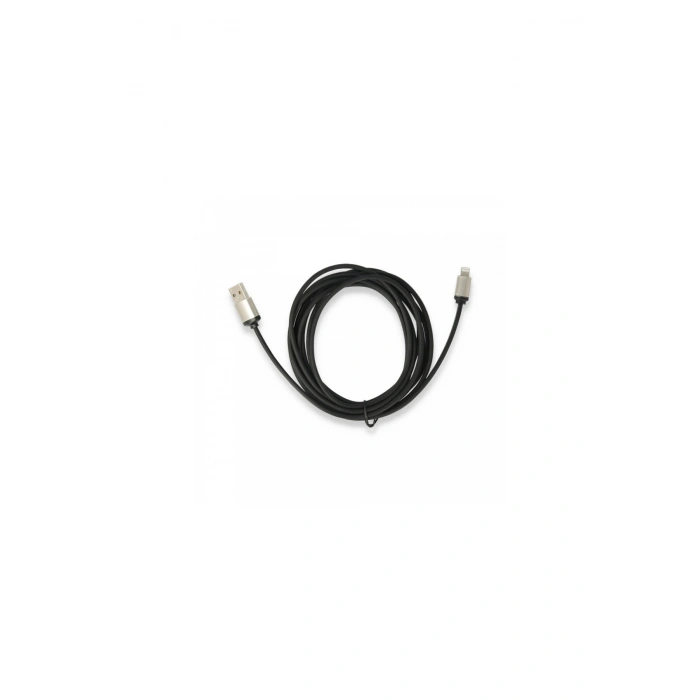 Usb To Lightning 3m Kablo - Siyah