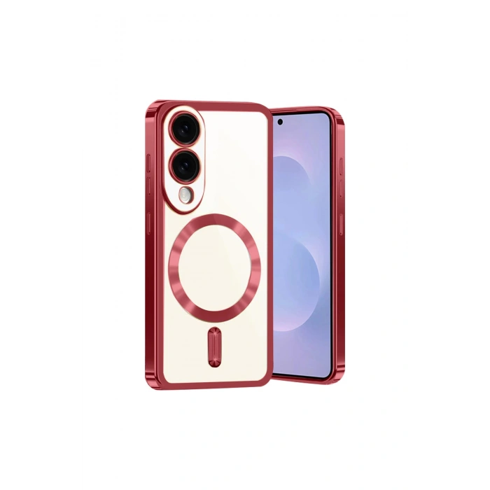 Samsung Galaxy S25 Edge Kross Magneticsafe Kapak - Kırmızı