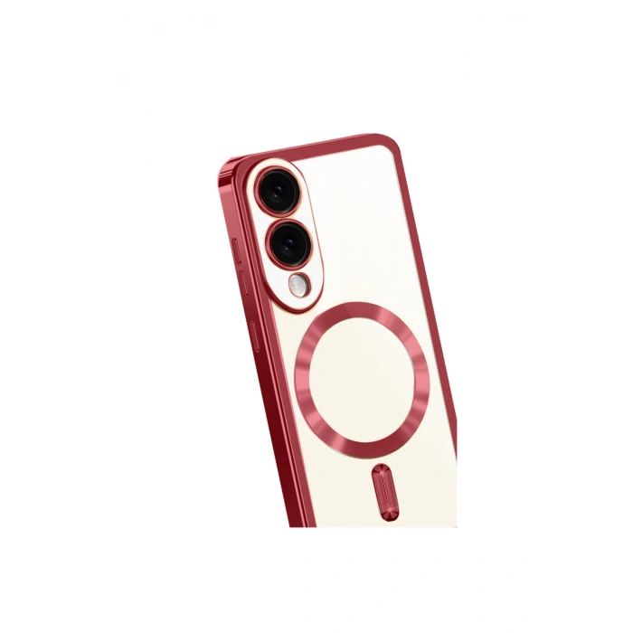 Samsung Galaxy S25 Edge Kross Magneticsafe Kapak - Kırmızı