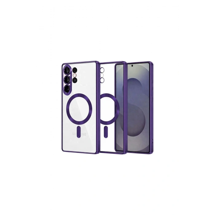 Samsung Galaxy S26 Ultra Kross Magneticsafe Kapak - Mor