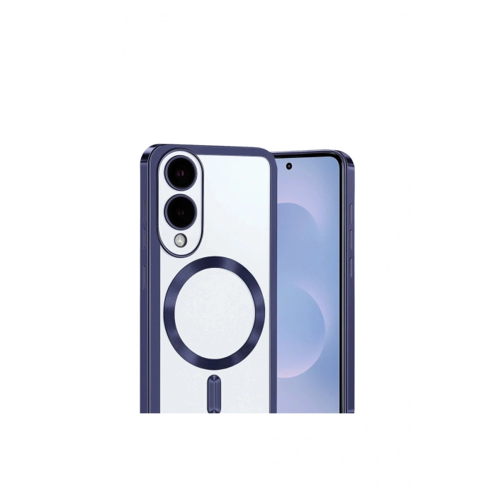 Samsung Galaxy S25 Edge Kross Magneticsafe Kapak - Lacivert