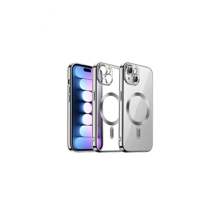 İphone 14 Kılıf Kross Magneticsafe Kapak - Titan Gri