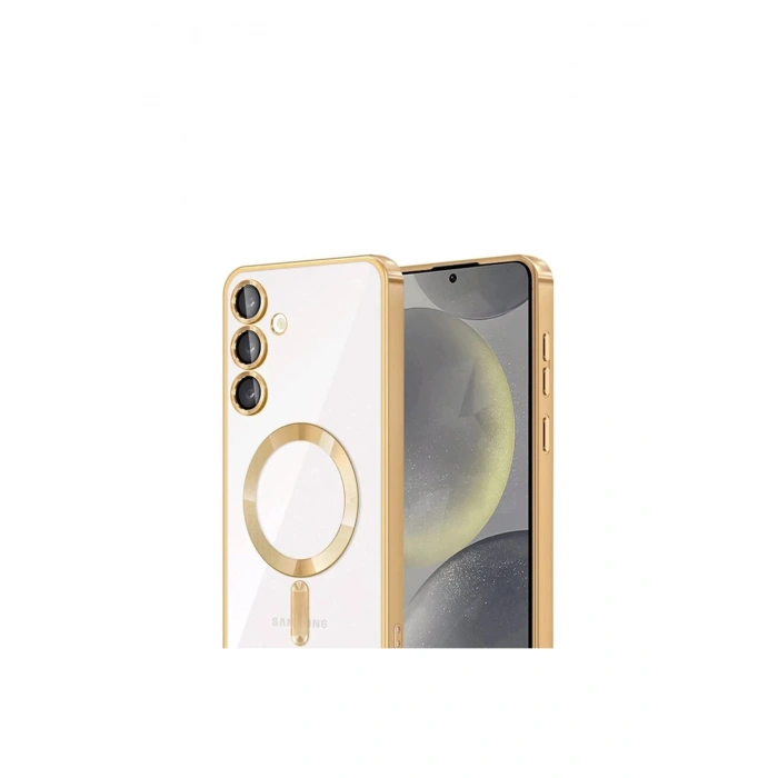 Samsung Galaxy A55 5g Kross Magneticsafe Kapak - Gold