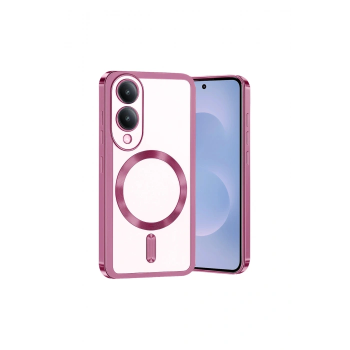 Samsung Galaxy S25 Edge Kross Magneticsafe Kapak - Rose