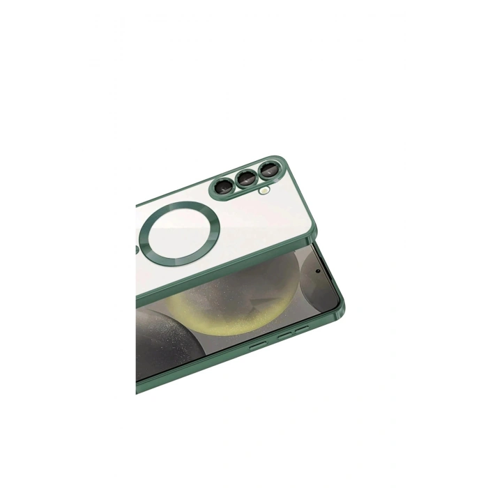 Samsung Galaxy S26 Plus Kross Magneticsafe Kapak - Koyu Yeşil