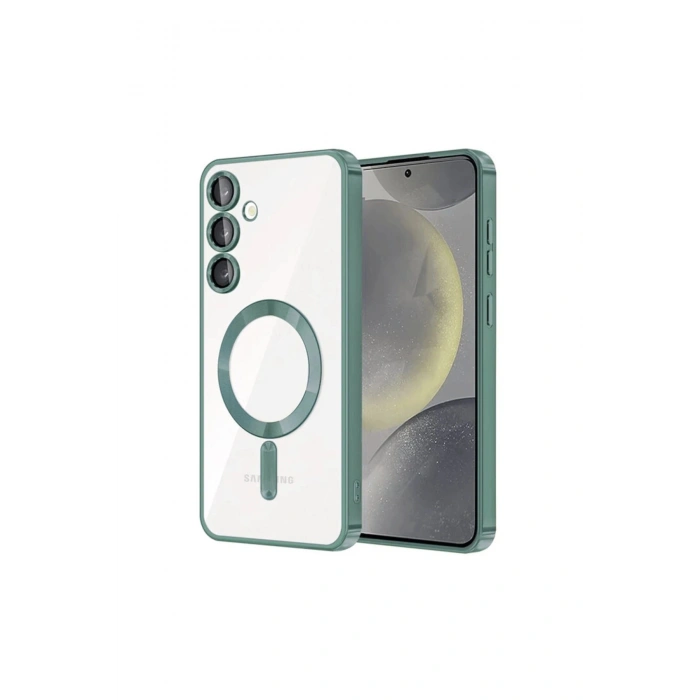 Samsung Galaxy A15 4g Kross Magneticsafe Kapak - Koyu Yeşil