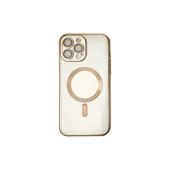 İphone 14 Pro Kılıf Kross Magneticsafe Kapak - Gold