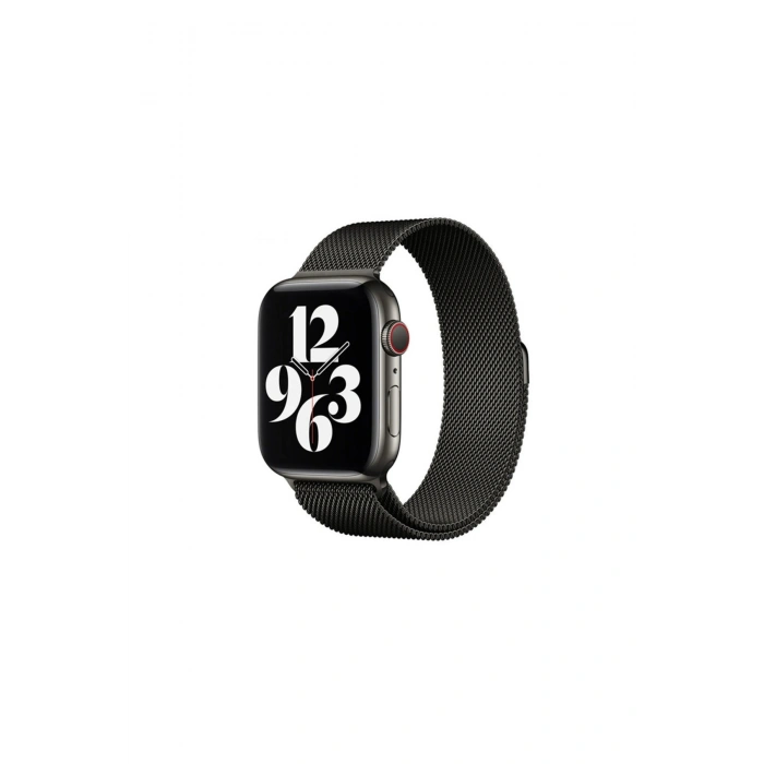 Watch 38mm Metal Mıknatıslı Kordon (SAAT DEĞİLDİR) - Siyah