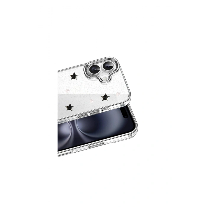 İphone 16 Plus Fiyonk Desenli Kapak - Desen 7