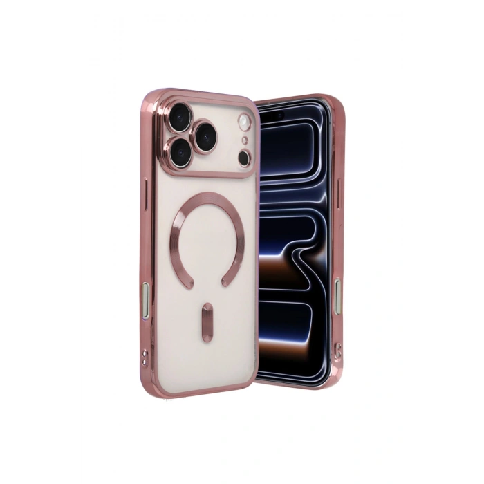 İphone 17 Pro Kross Magneticsafe Kapak - Rose
