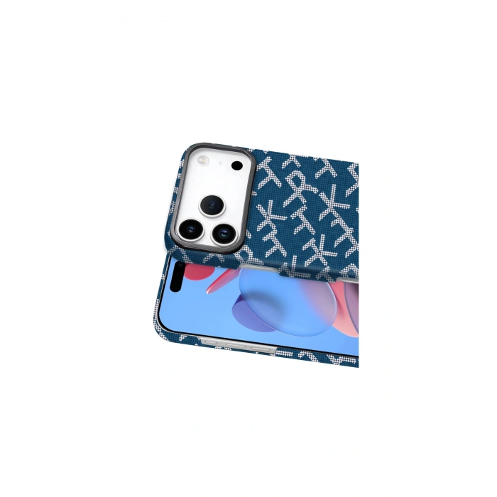 İphone 17 Pro Max Vega Magsafe Kapak - Lacivert