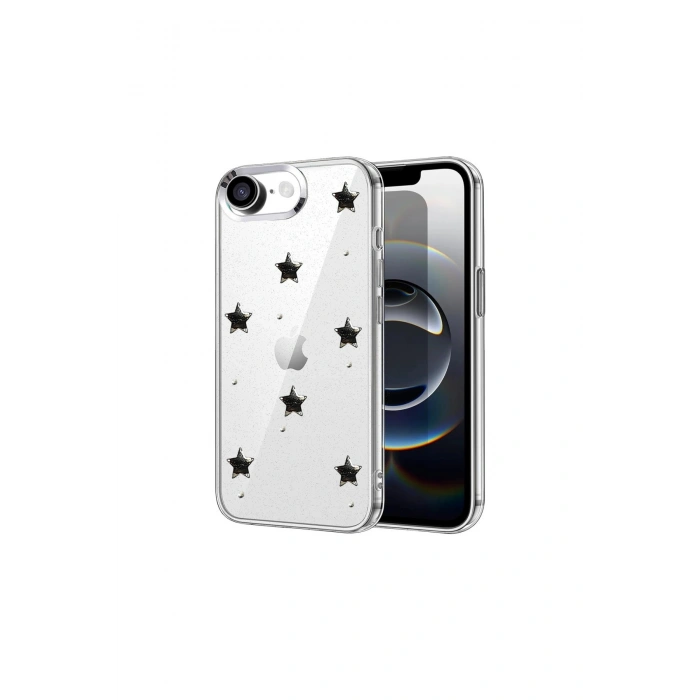 İphone 16e Fiyonk Desenli Kapak - Desen 4