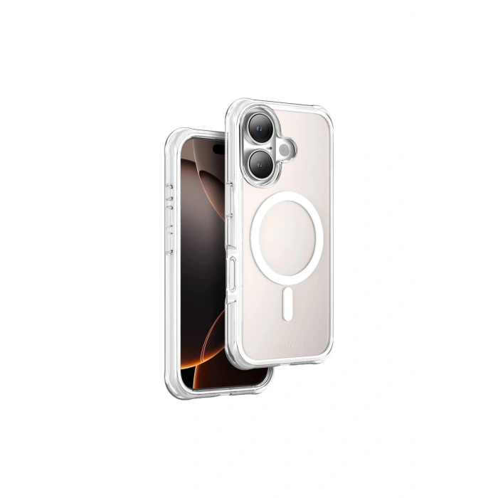 Onegif İphone 16 Hulk Magsafe Kapak - Beyaz