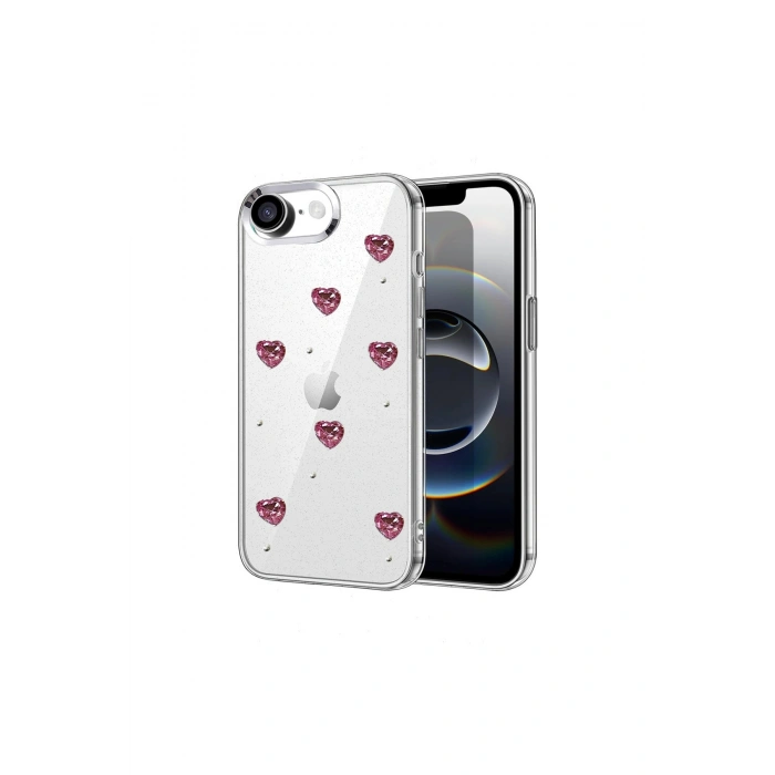 İphone 16e Fiyonk Desenli Kapak - Desen 7