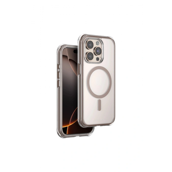 Onegif İphone 15 Pro Max Hulk Magsafe Kapak - Çöl Titanyum