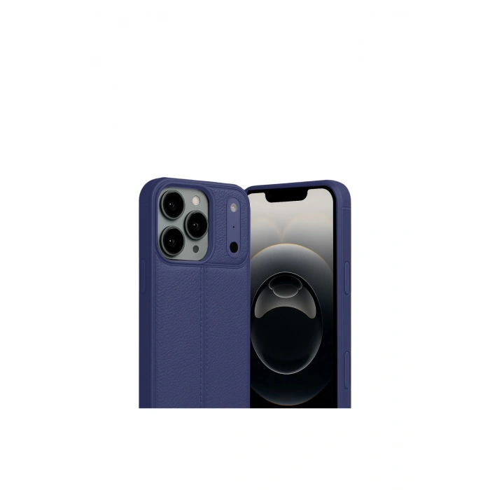 İphone 17 Pro Max Auto Focus Kapak - Lacivert