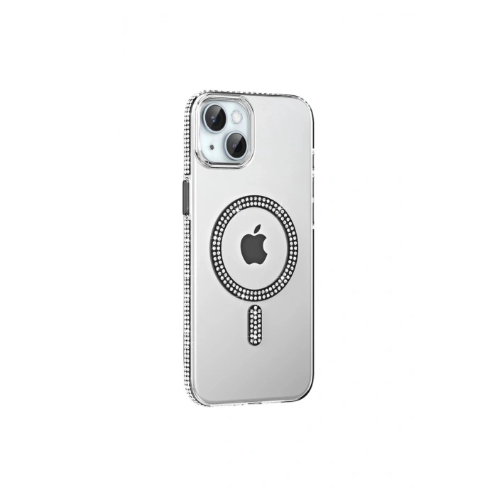 Joko İphone 14 Move Taşlı Magsafe Kapak - Siyah