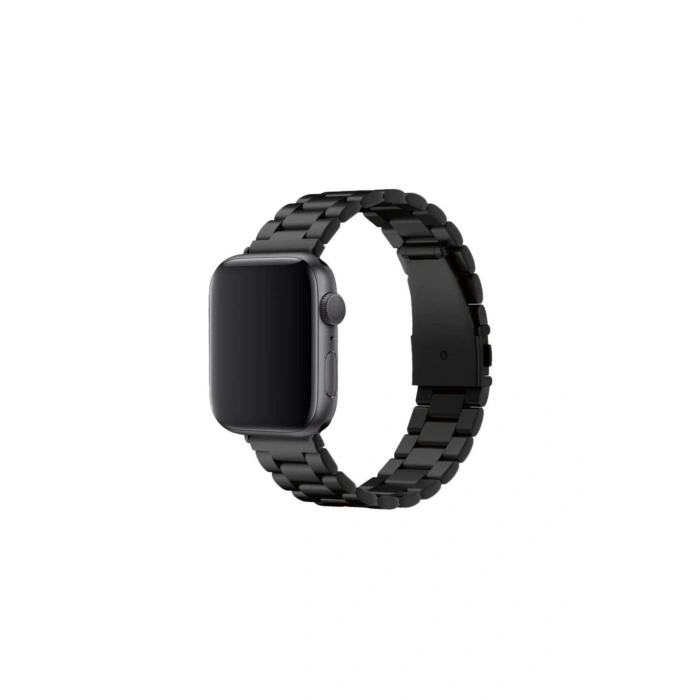 Watch 42mm Metal Baklalı Kordon (SAAT DEĞİLDİR) - Siyah