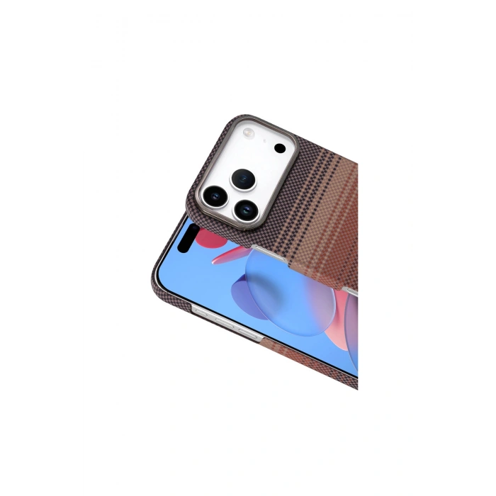 İphone 17 Pro Max Vega Magsafe Kapak - Çöl Titanyum