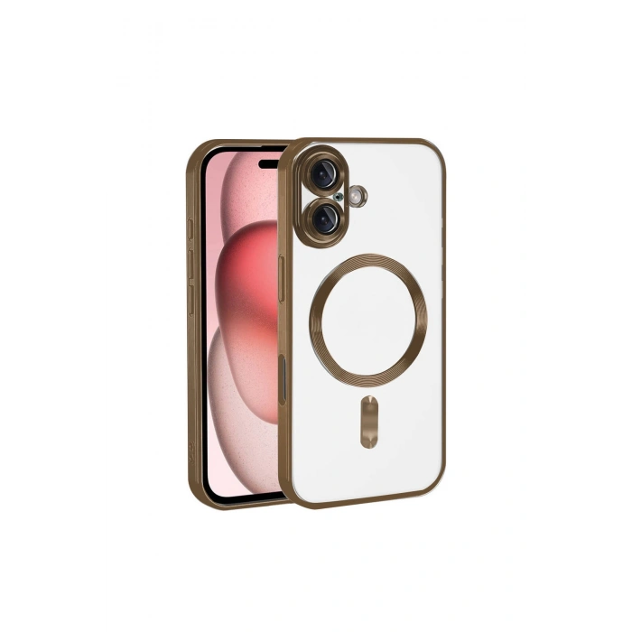 İphone 17 Kross Magneticsafe Kapak - Çöl Titanyum