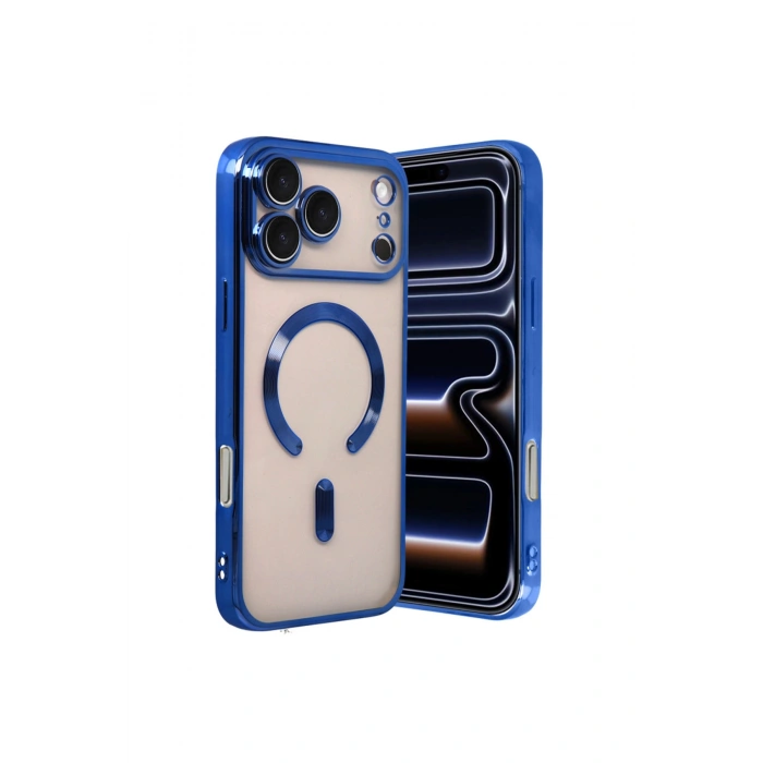 İphone 17 Pro Kross Magneticsafe Kapak - Lacivert
