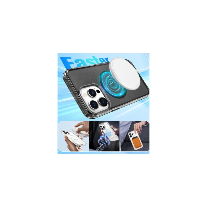 Joko İphone 15 Magsafe Kapak - Siyah