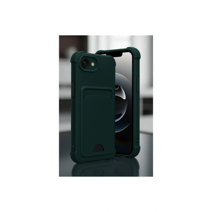 İphone 16e Kelvin Kartvizitli Silikon - Lila