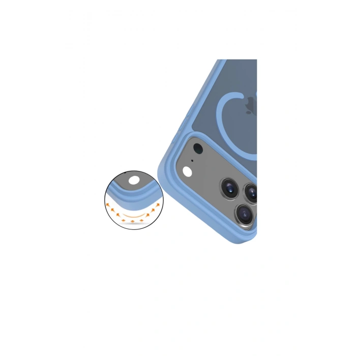 Joko İphone 17 Pro Jota Magsafe Kapak - Açık Mavi