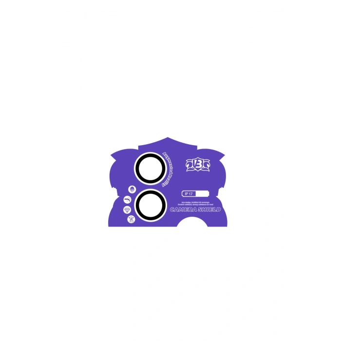 İphone 17 Bilvis Titan Kamera Lens - Gümüş