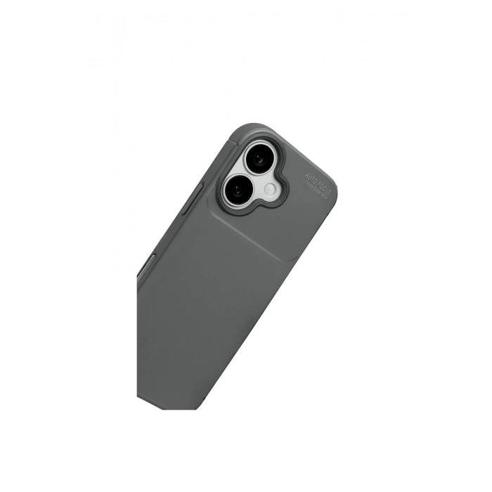 İphone 17 Auto Focus Karbon Kapak - Gri