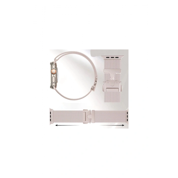 Watch 42mm Milano Metal Kordon (SAAT DEĞİLDİR) - Siyah