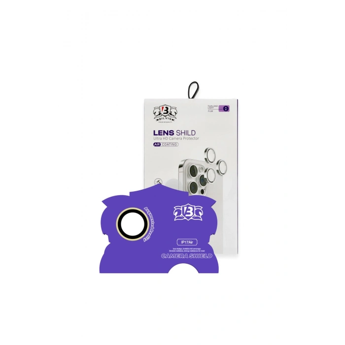 İphone 17 Air Bilvis Titan Kamera Lens - Gold