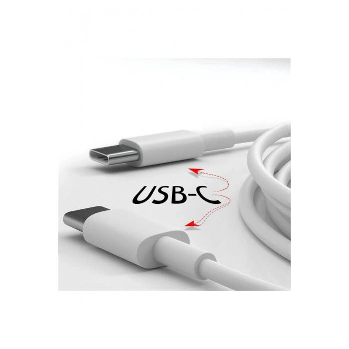 15/15 Pro Type-C to Type-C Hasır Örgü Hızlı Şarj Kablosu (1m) (5324)