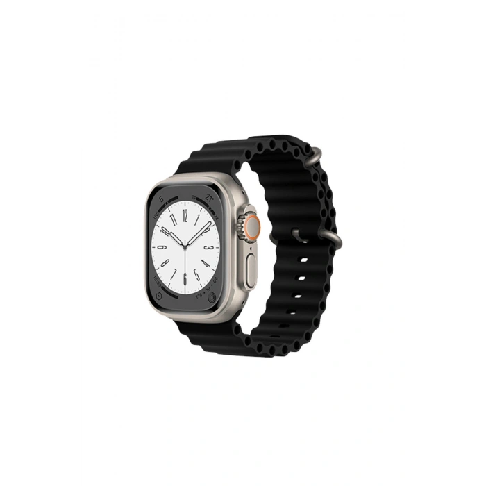 Watch 38mm Ocean Kordon (SAAT DEĞİLDİR) - Siyah